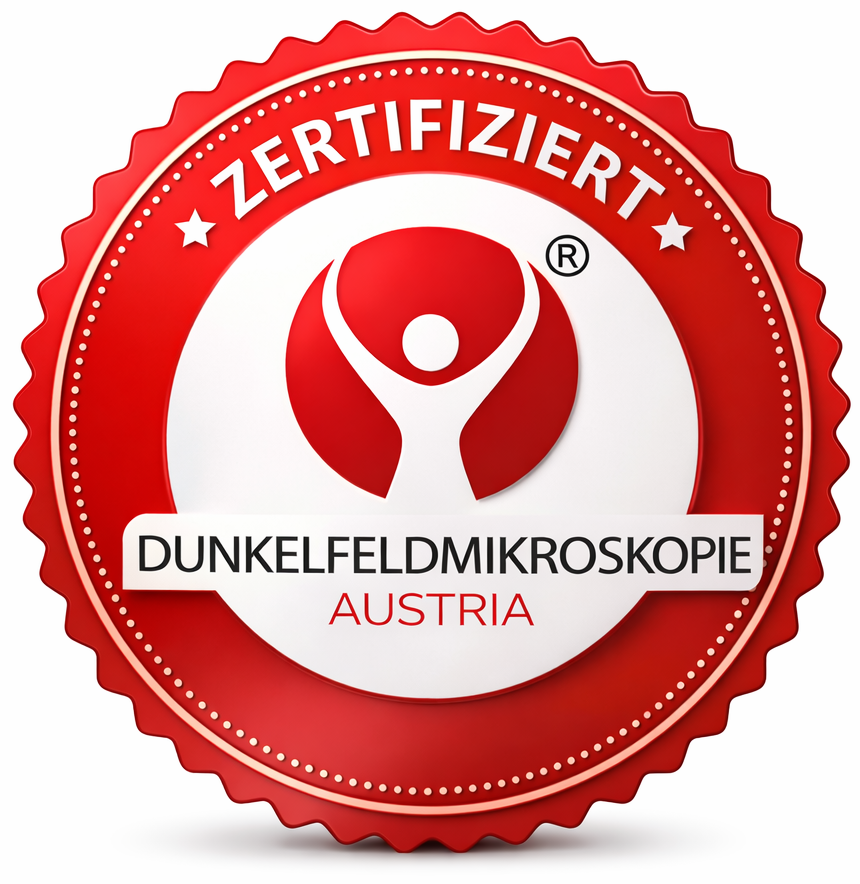Zertifiziert_Logo_Dunkelfeldmikroskopie_Austria