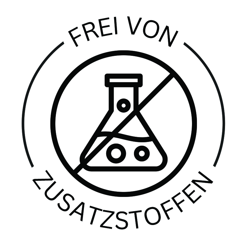 Frei von Zusatzstoffen